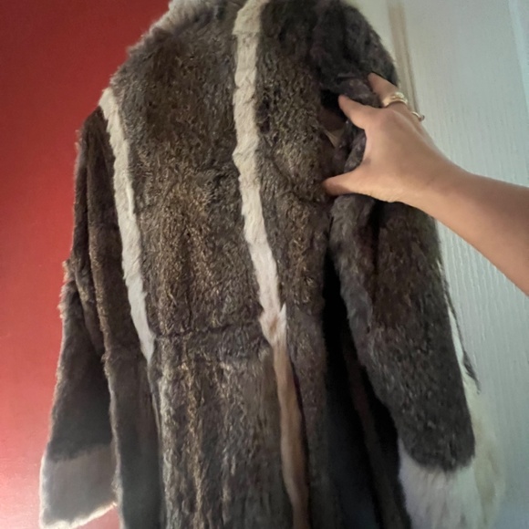 Vintage Small Rabbit Fur Peacoat jacket Jay Jacobs - Picture 10 of 10